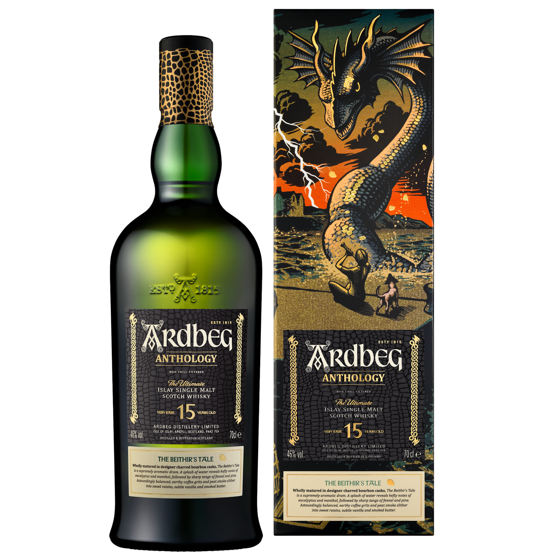 Ardbeg Anthology The Beithir´s Tale 15 Jahre Islay Whisky