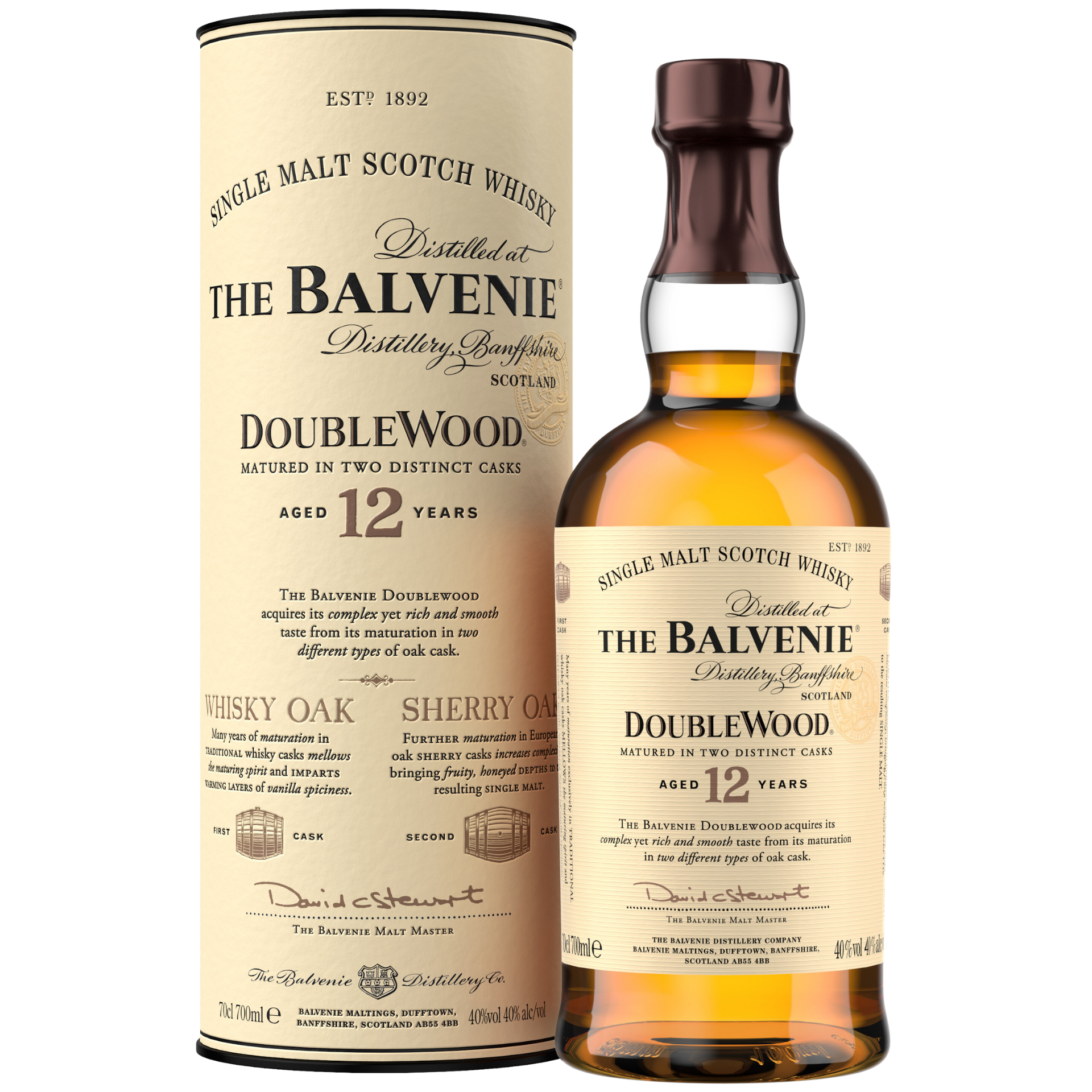 Balvenie 12 Jahre Double Wood Speyside Whisky