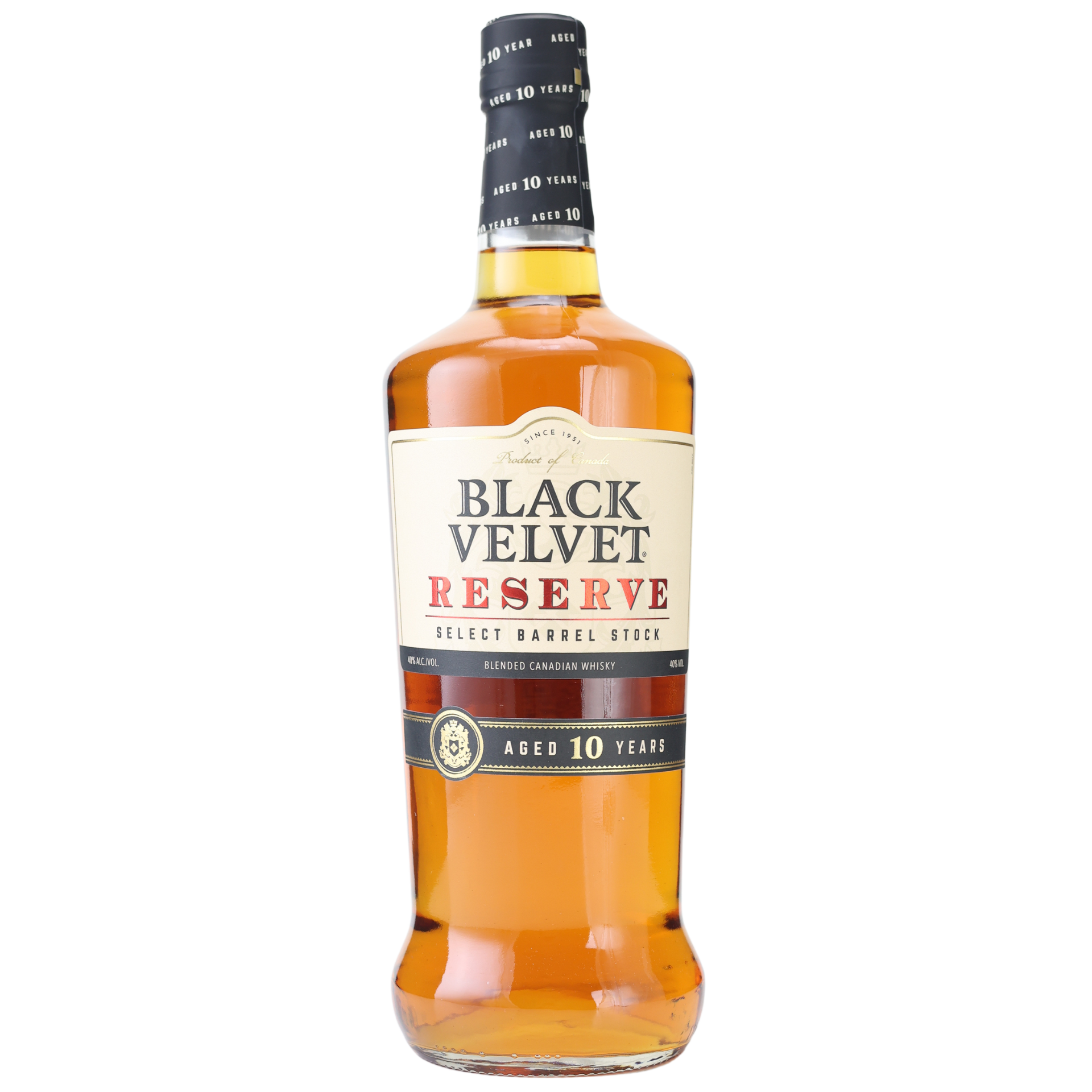 Black Velvet Reserve 10 Jahre Canadian Whisky
