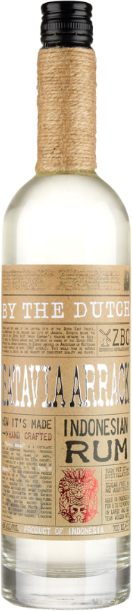 By The Dutch White Batavia Arrak Rum