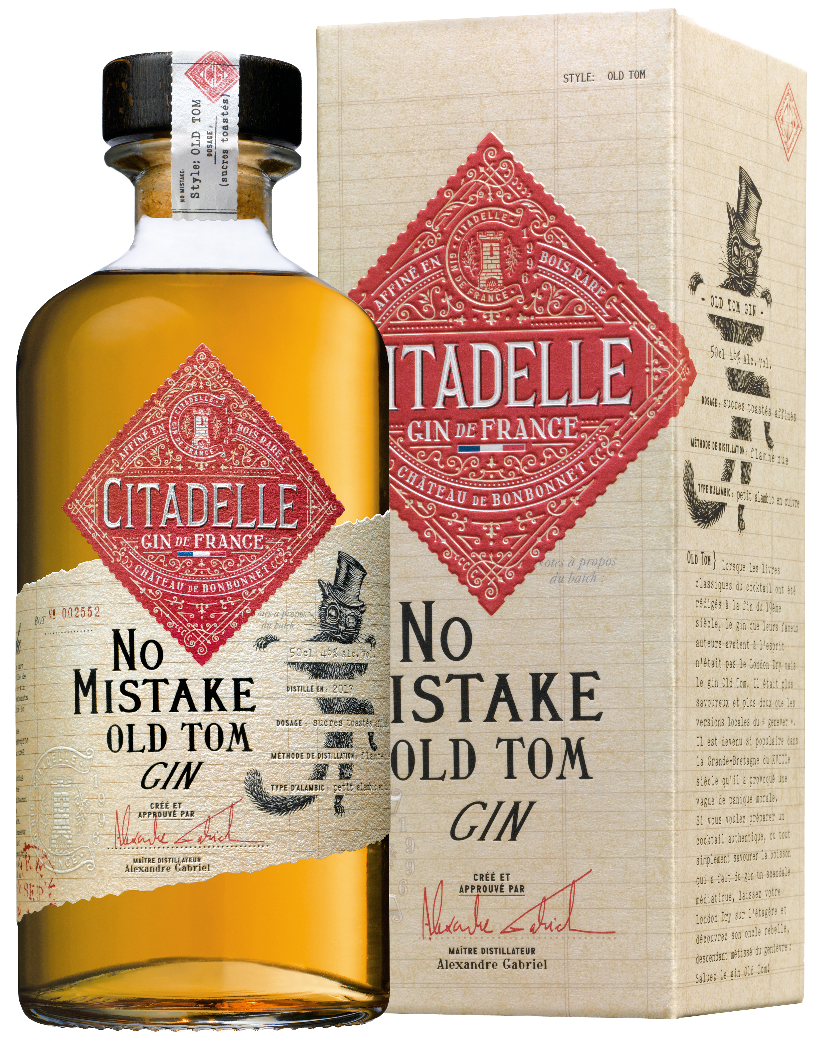 Citadelle No Mistake Old Tom Gin im Etui