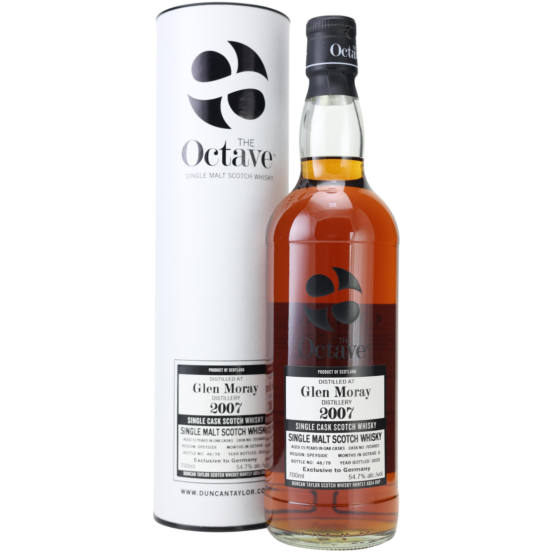 Duncan Taylor Octave Glen Moray 2007/2023 Single Malt Whisky