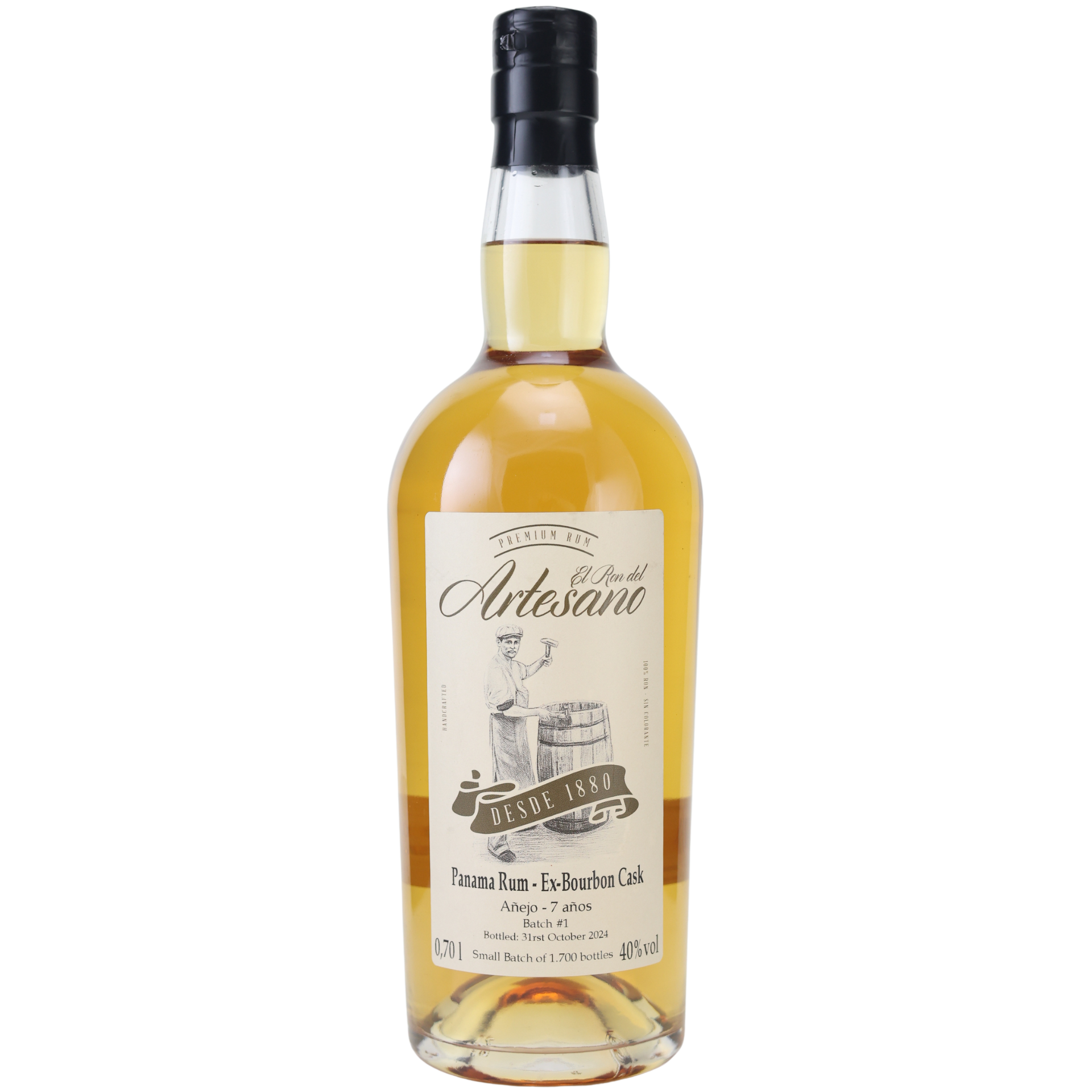 El Ron del Artesano 7 Jahre Bourbon Cask Rum