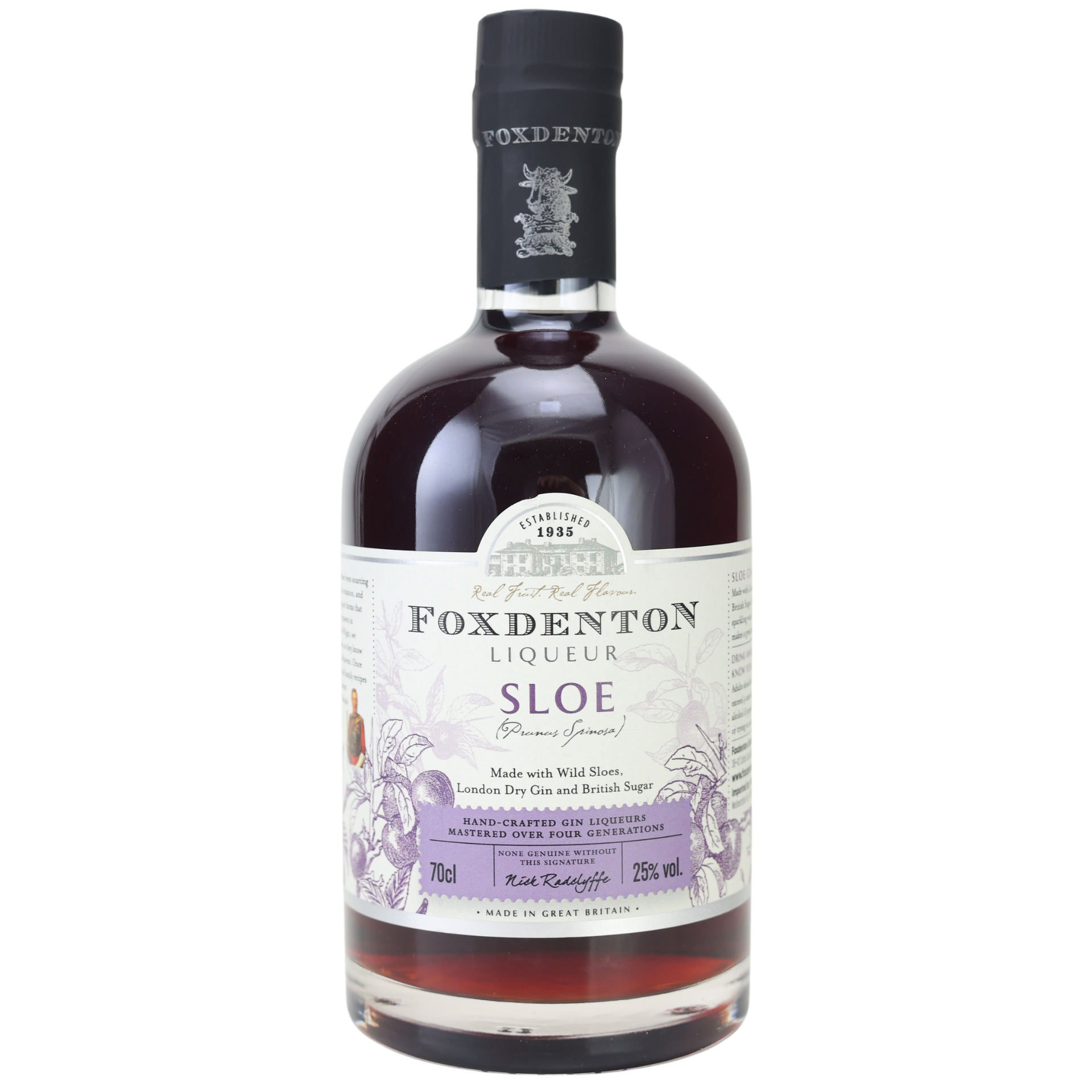 Foxdenton Sloe Gin Likör