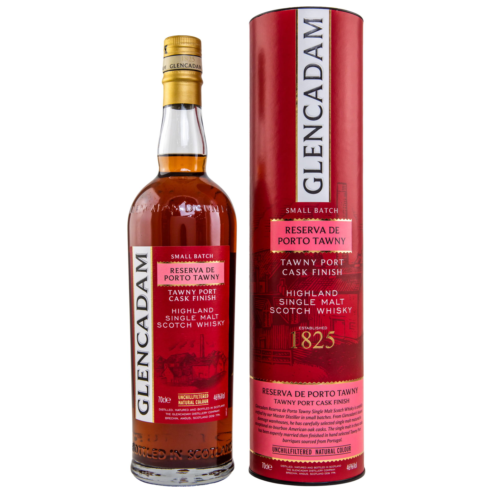 Glencadam Reserva de Porto Tawny Single Malt Whisky