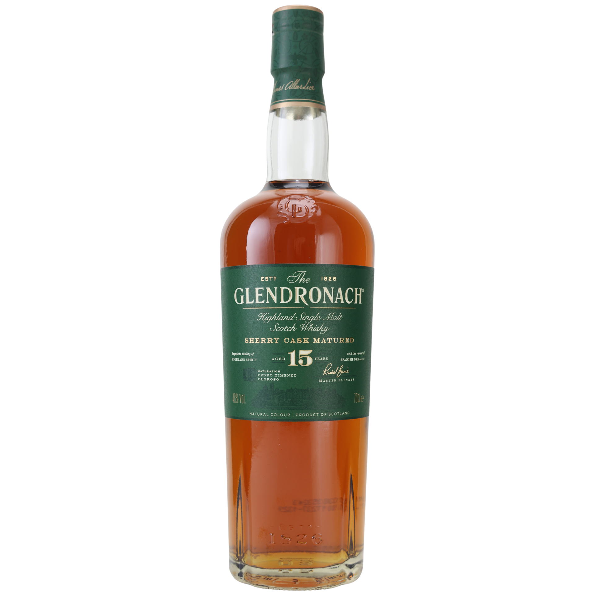 Glendronach 15 Jahre Sherry Cask Matured Whisky