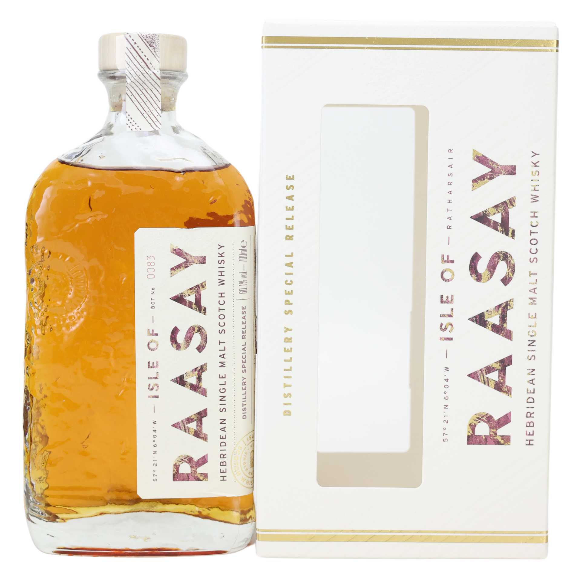 Isle of Raasay Single Malt Whisky - Single Cask #22/672 Peated Sherry