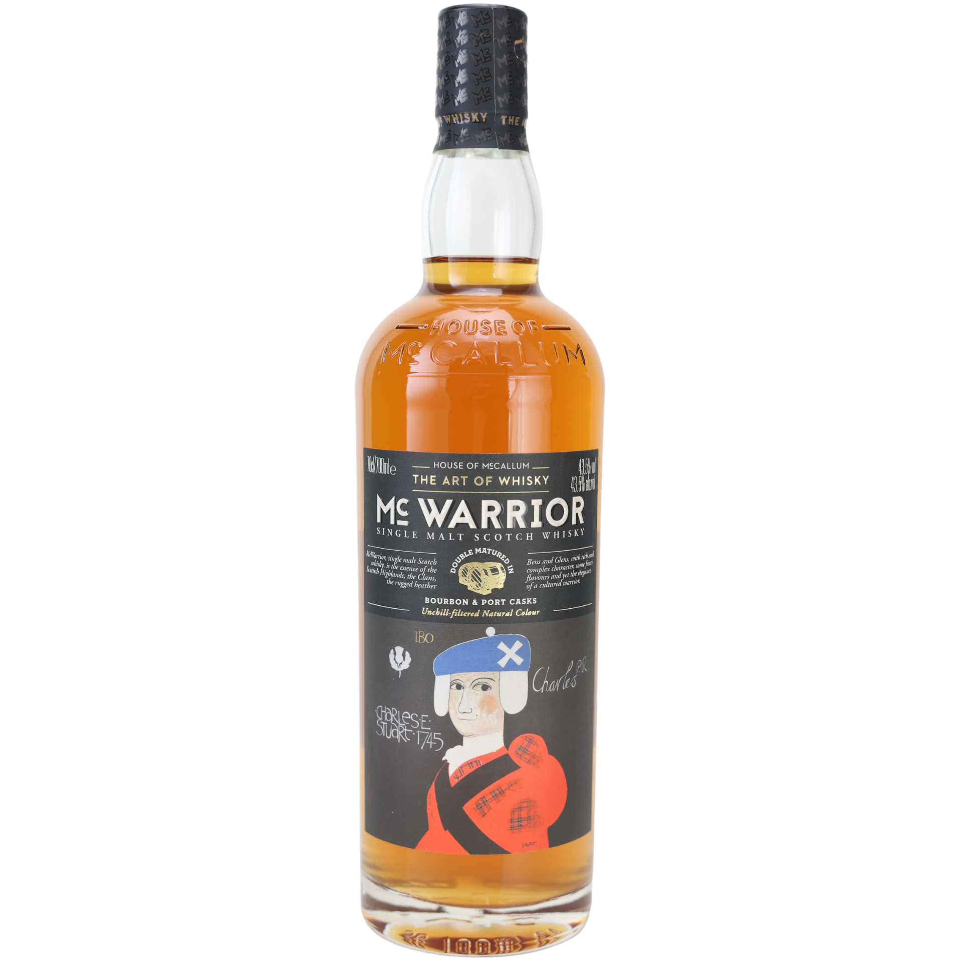 Mc Warrior Single Malt Port Cask Whisky