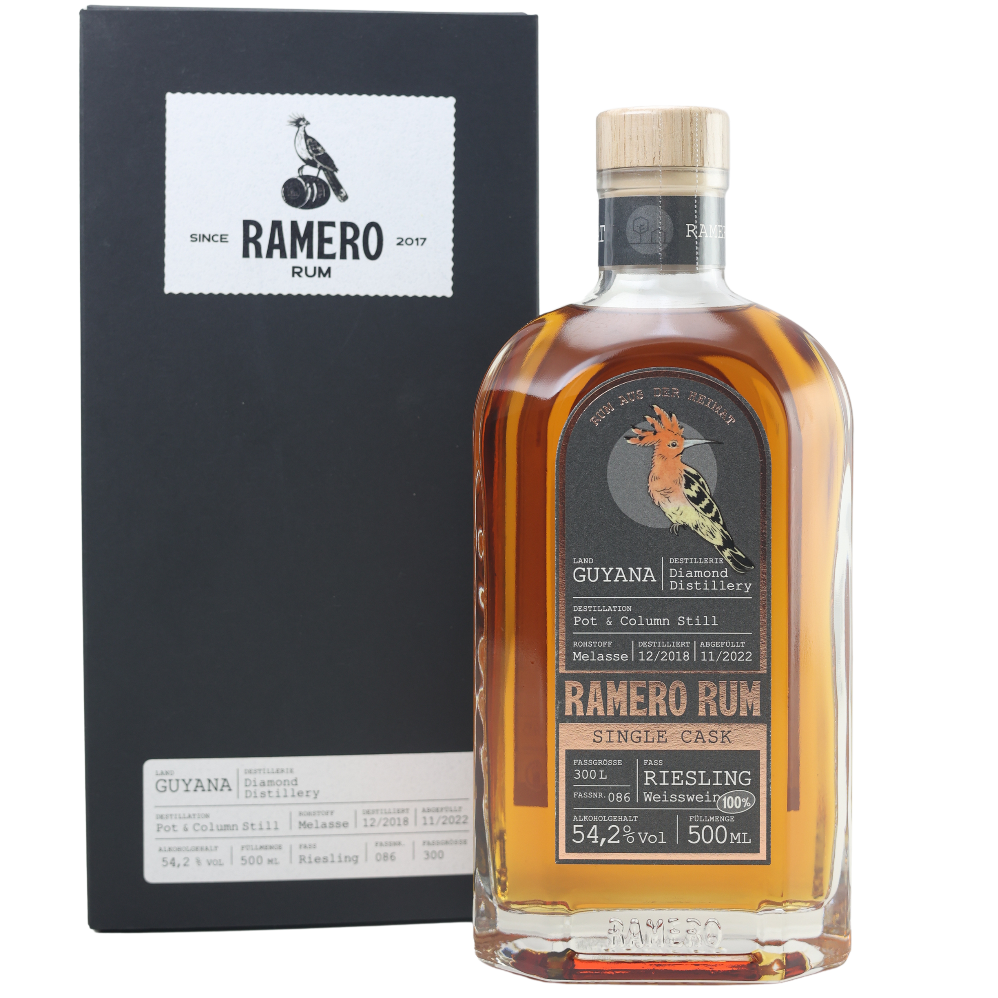 Ramero Rum Single Riesling Cask