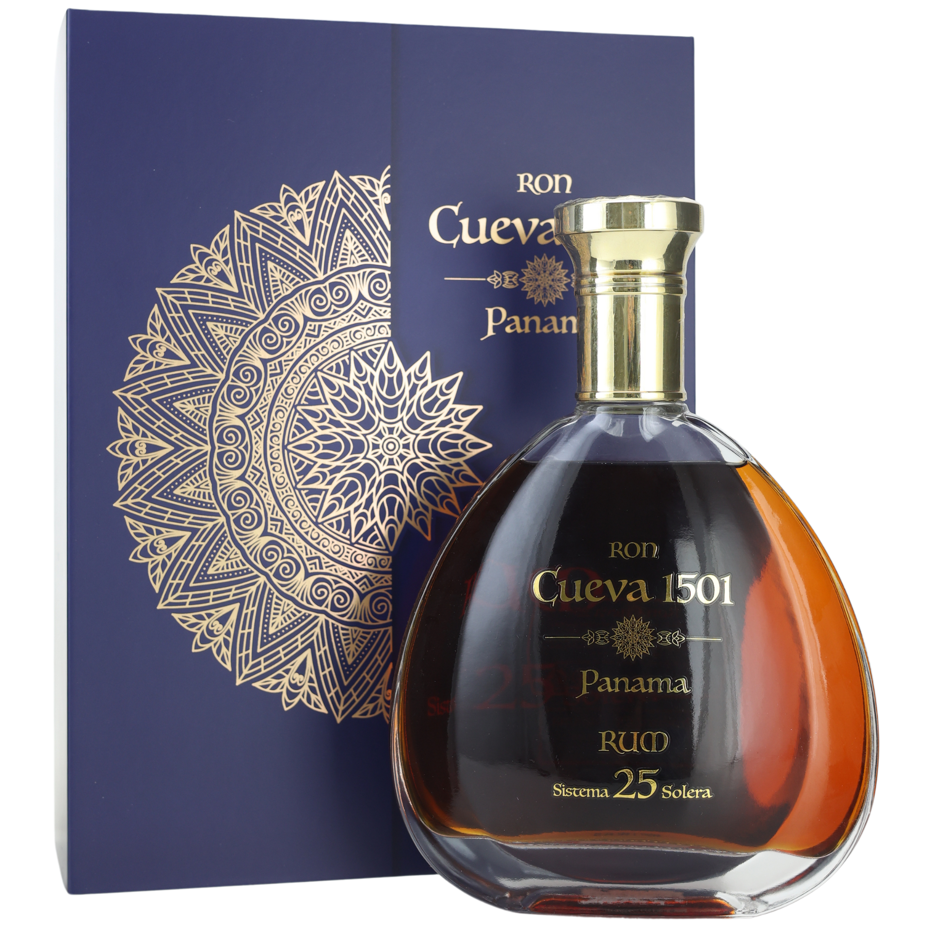 Ron Cueva 1501 Panama 25 Solera Rum