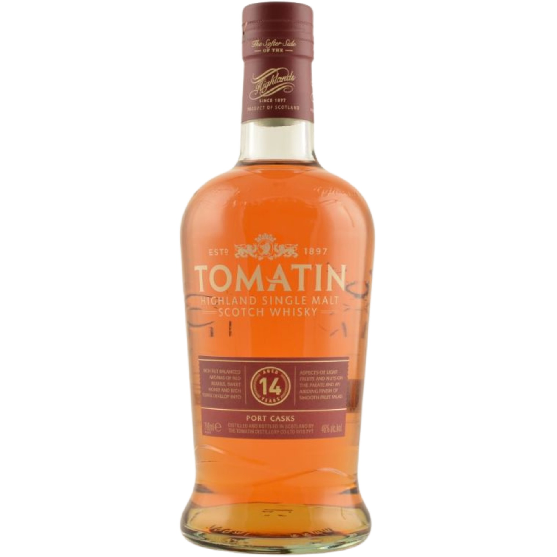 Tomatin 14 Jahre Port Cask Highland Single Malt Whisky