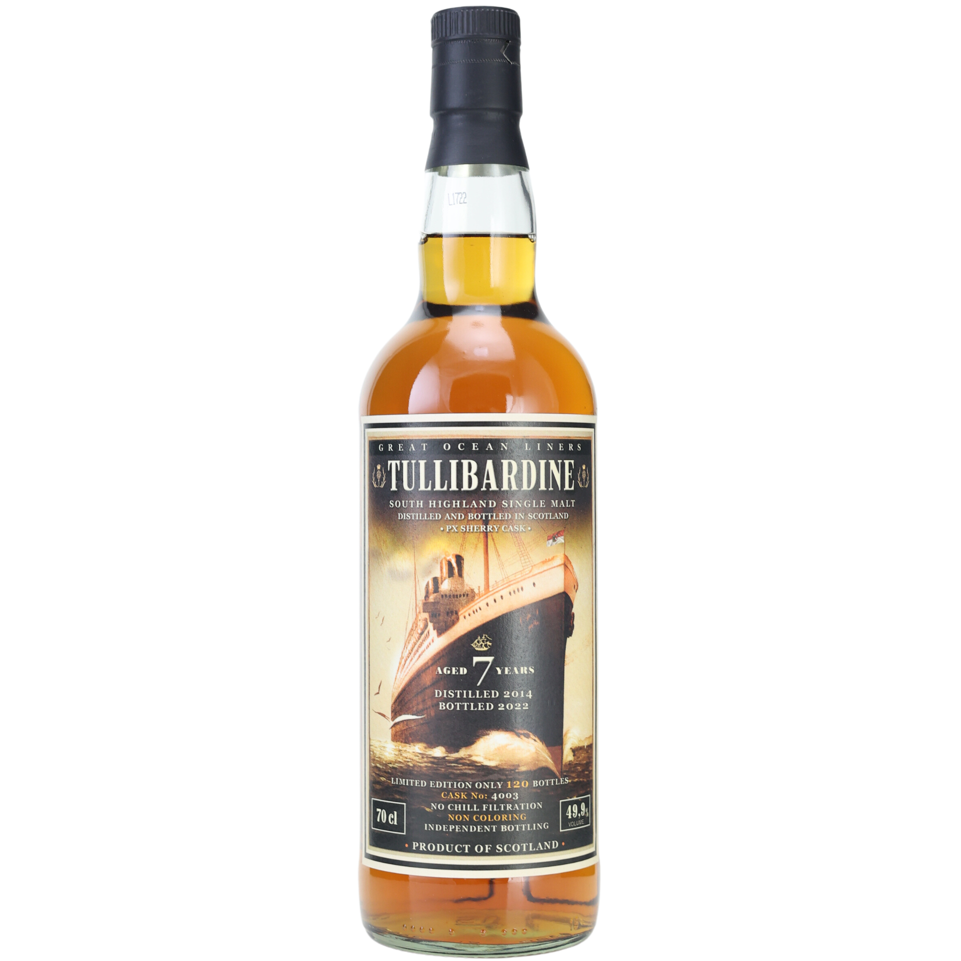 Tullibardine 7 Jahre Whisky