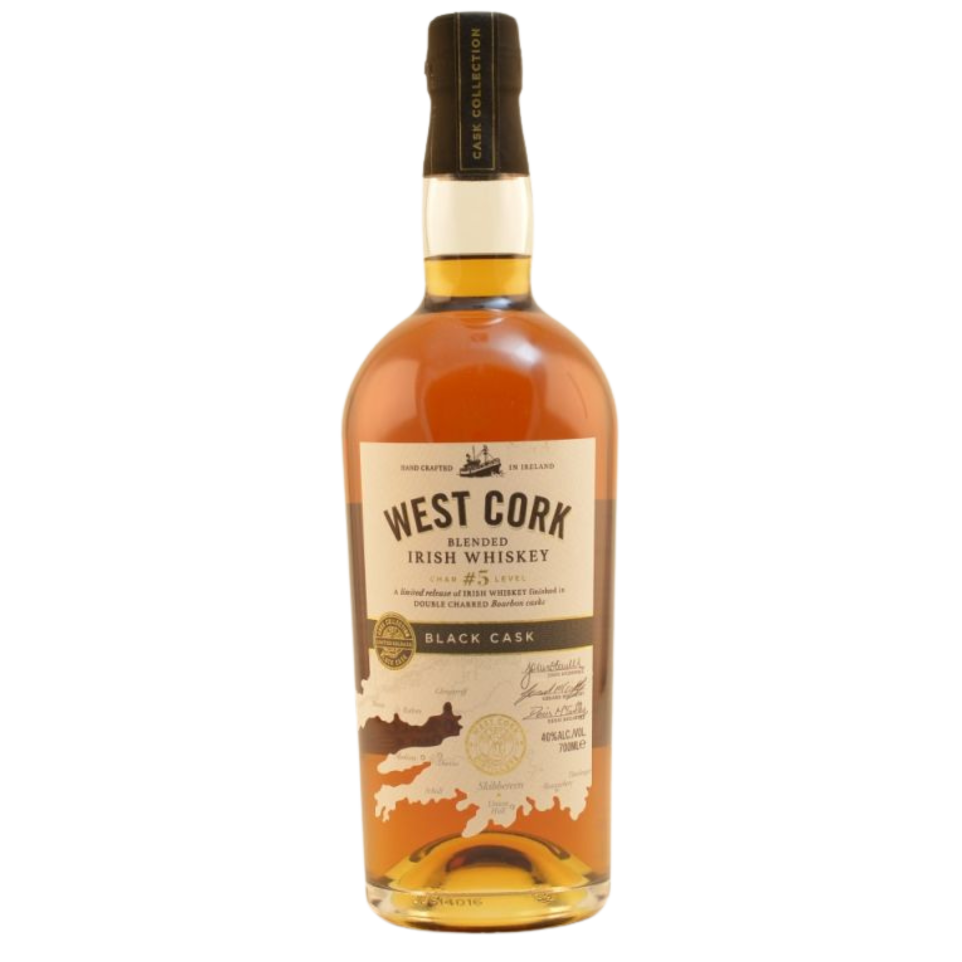 West Cork Black Cask Blended Irish Whiskey