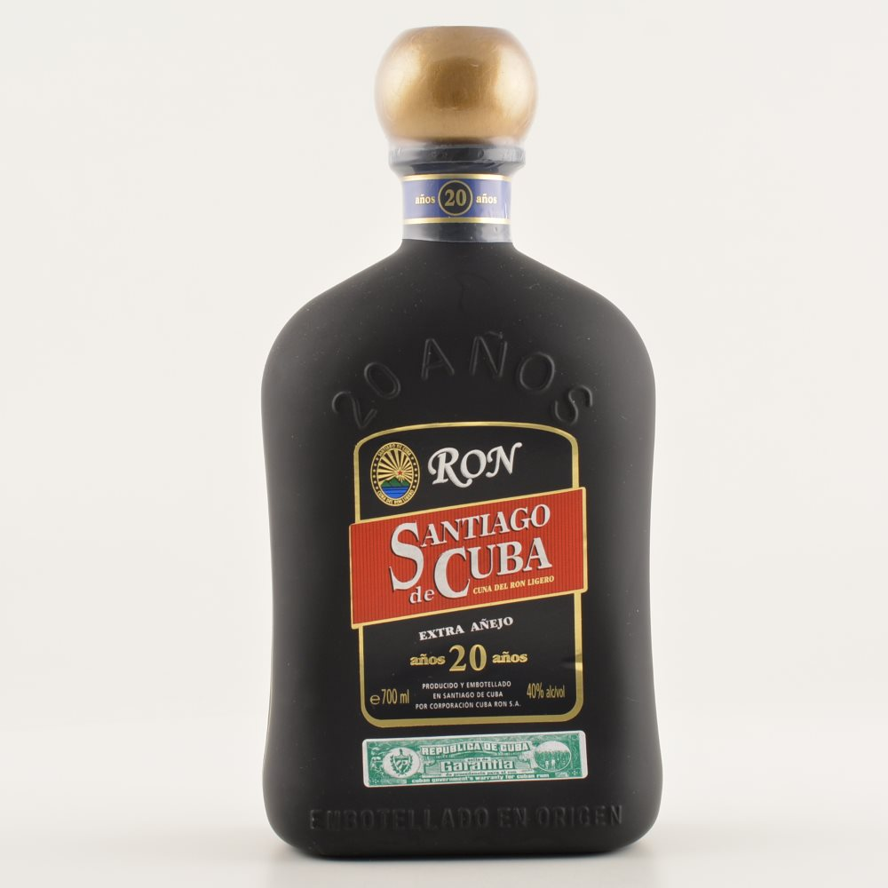 Santiago de Cuba Extra Anejo 20 Jahre