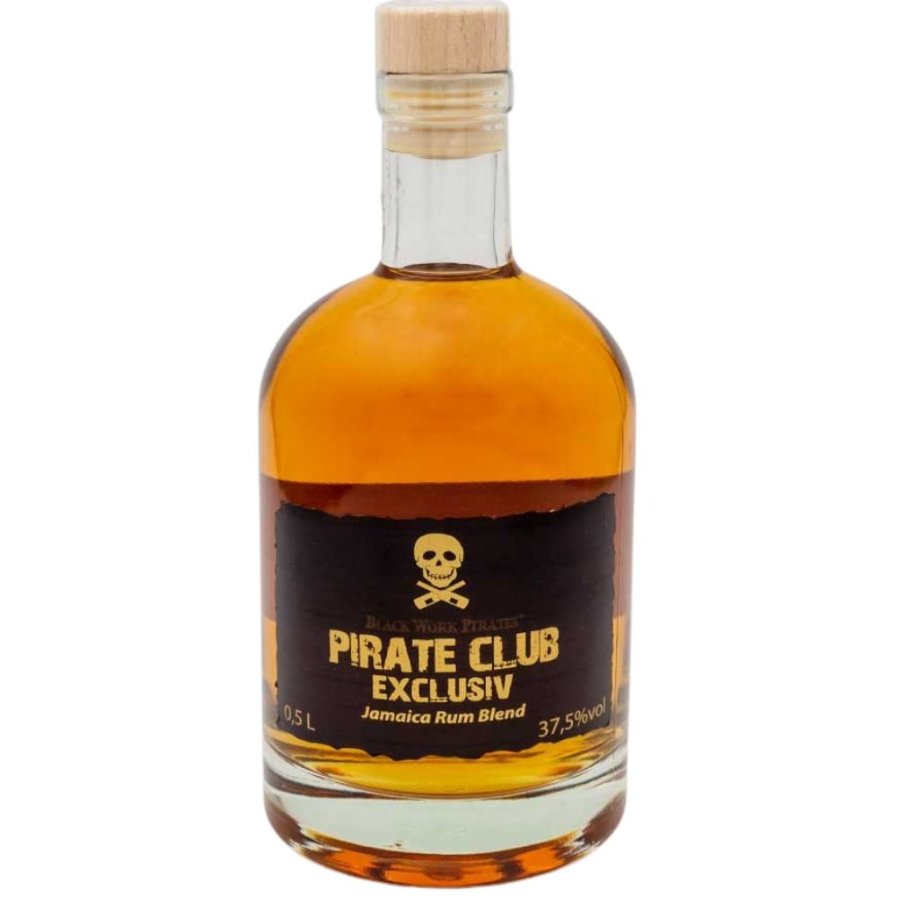 Black Work Pirates Pirate Club Jamaica Rum Blend