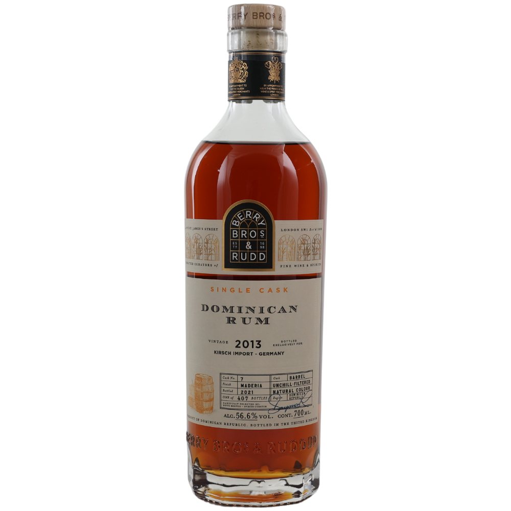 Berry Bros & Rudd 2013/2021 Dominican Rum