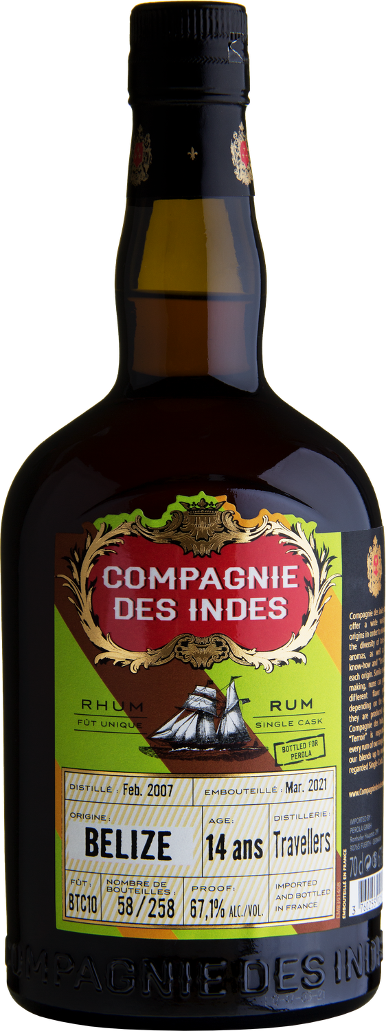 CDI Belize Travellers Distillery 14 Jahre Rum