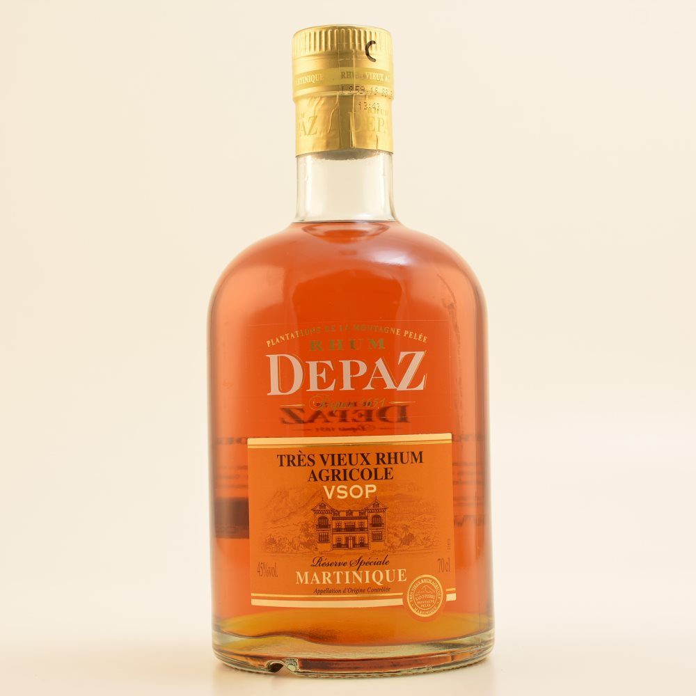 Depaz Rhum Agricole Tres Vieux VSOP