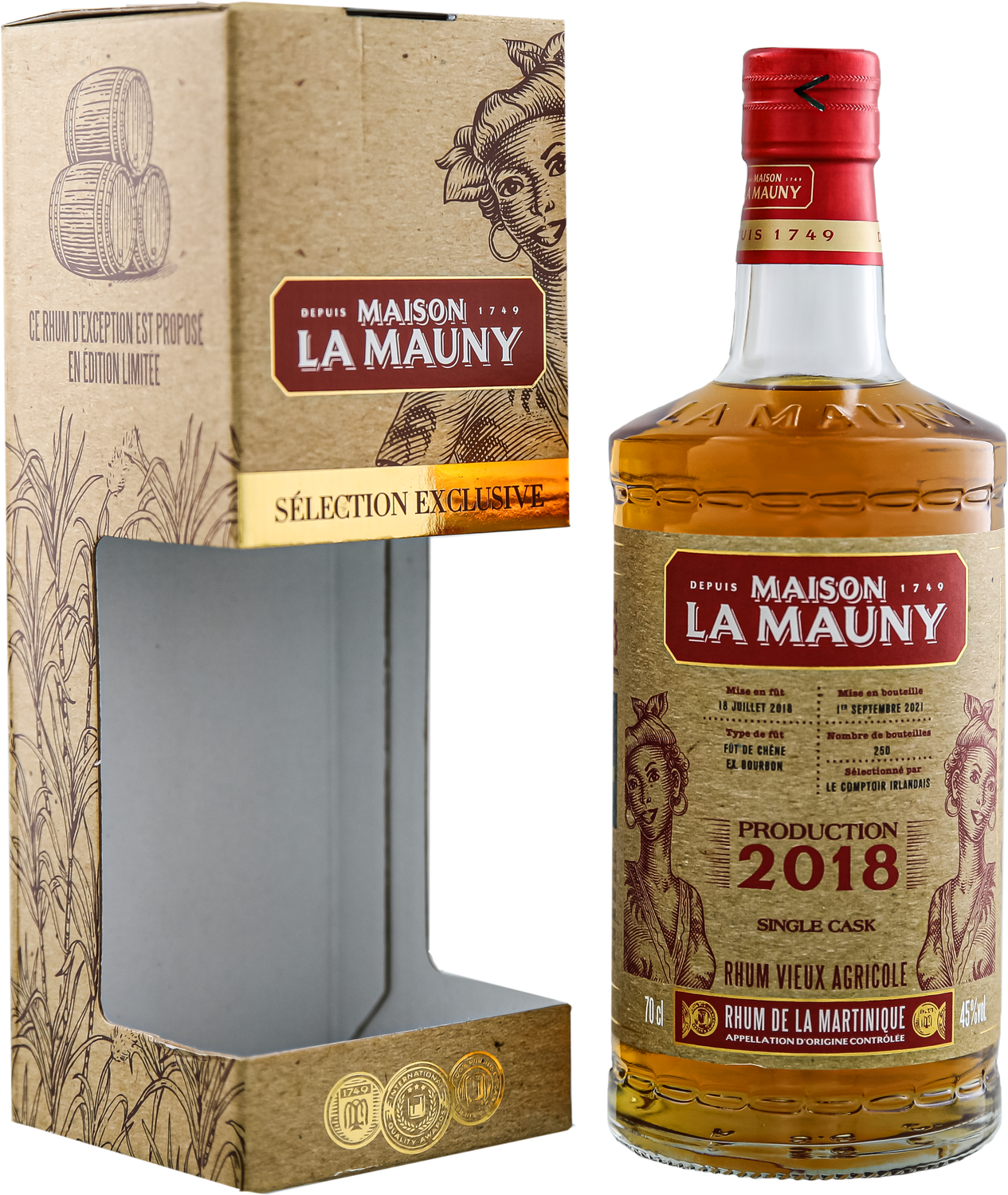 La Mauny Vieux 2018/2021 Rhum