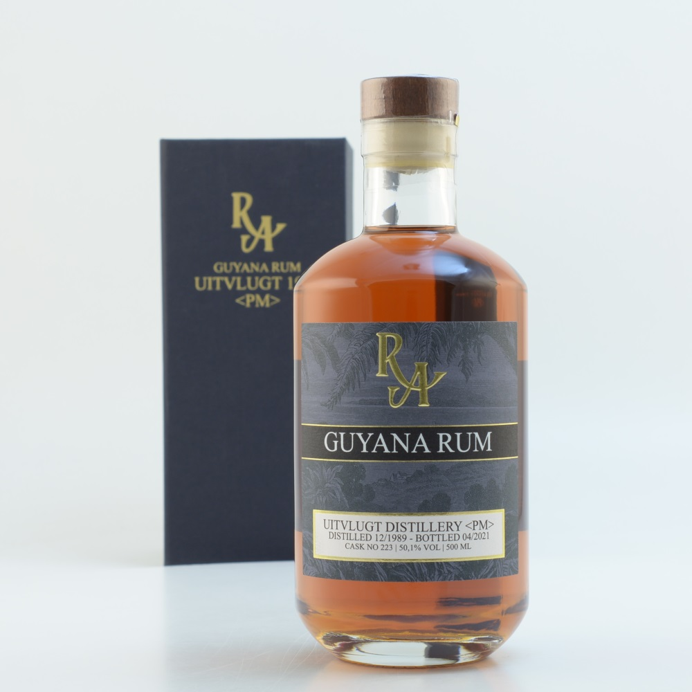 Rum Artesanal Guyana Uitvlug Distillery Single Cask 31 Jahre