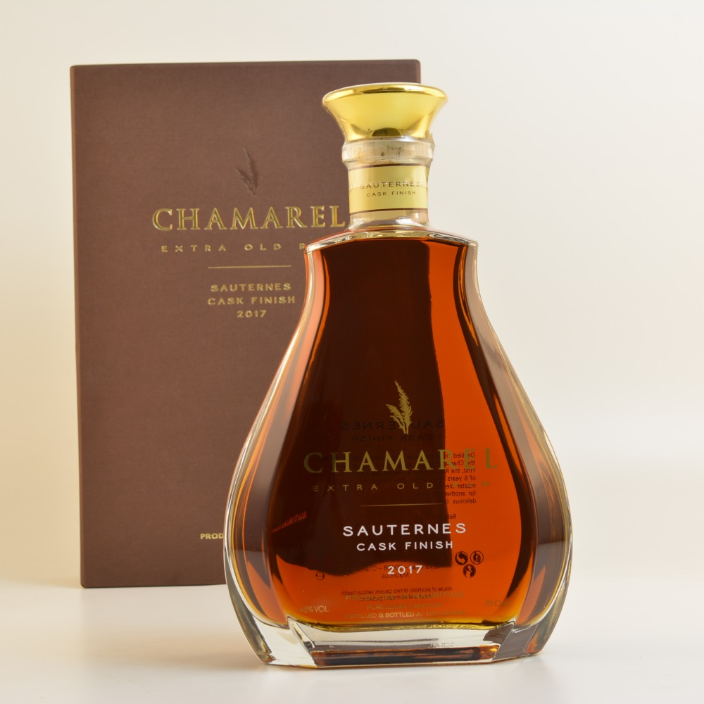 Chamarel XO Sauternes Cask Finish Rhum 
