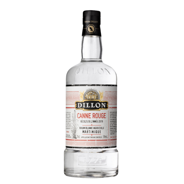 Rhum Dillon Blanc Canne Rouge 2019 50% 0,7l