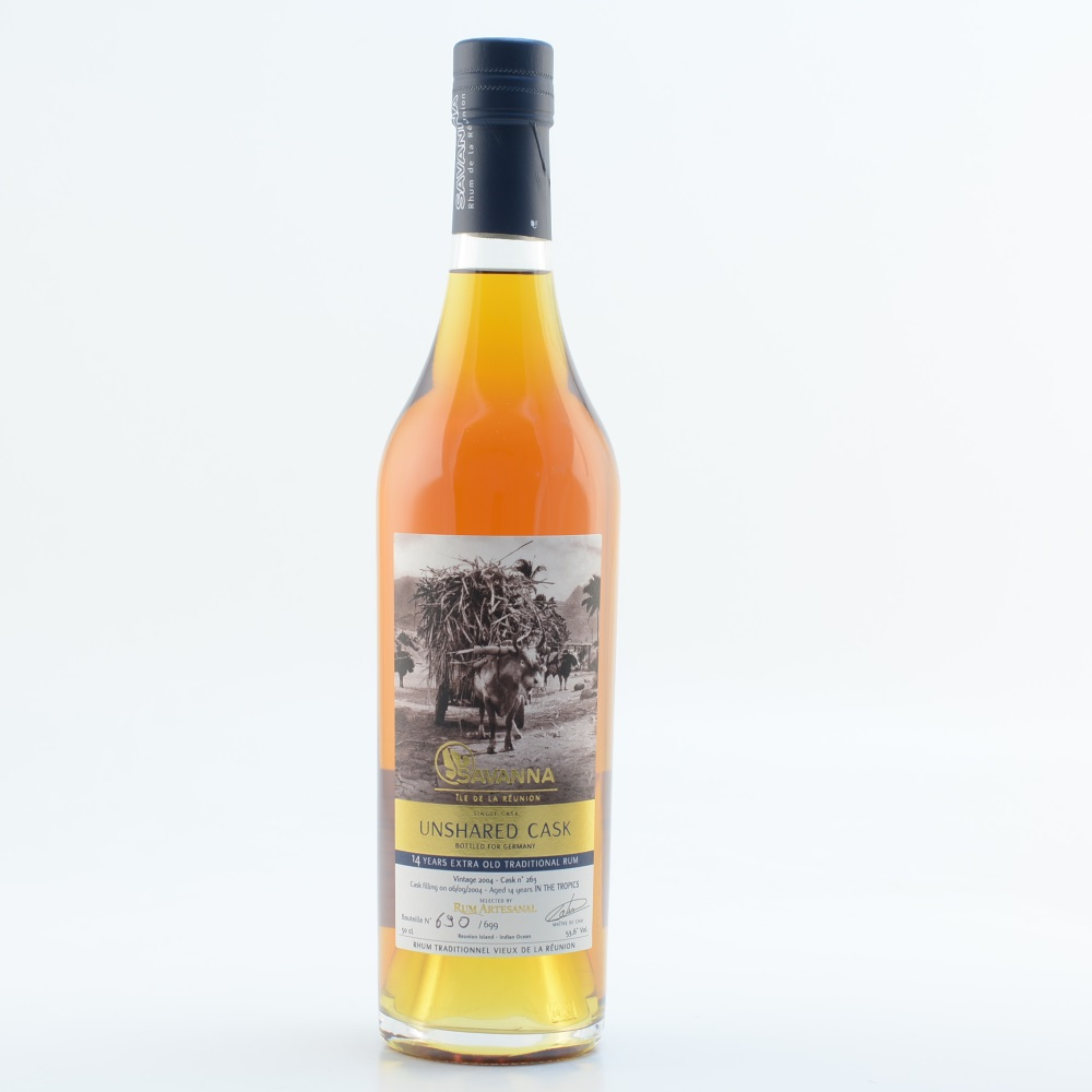Savanna Rhum Vieux Extra Old Traditionel Unshared Cask 14 Jahre