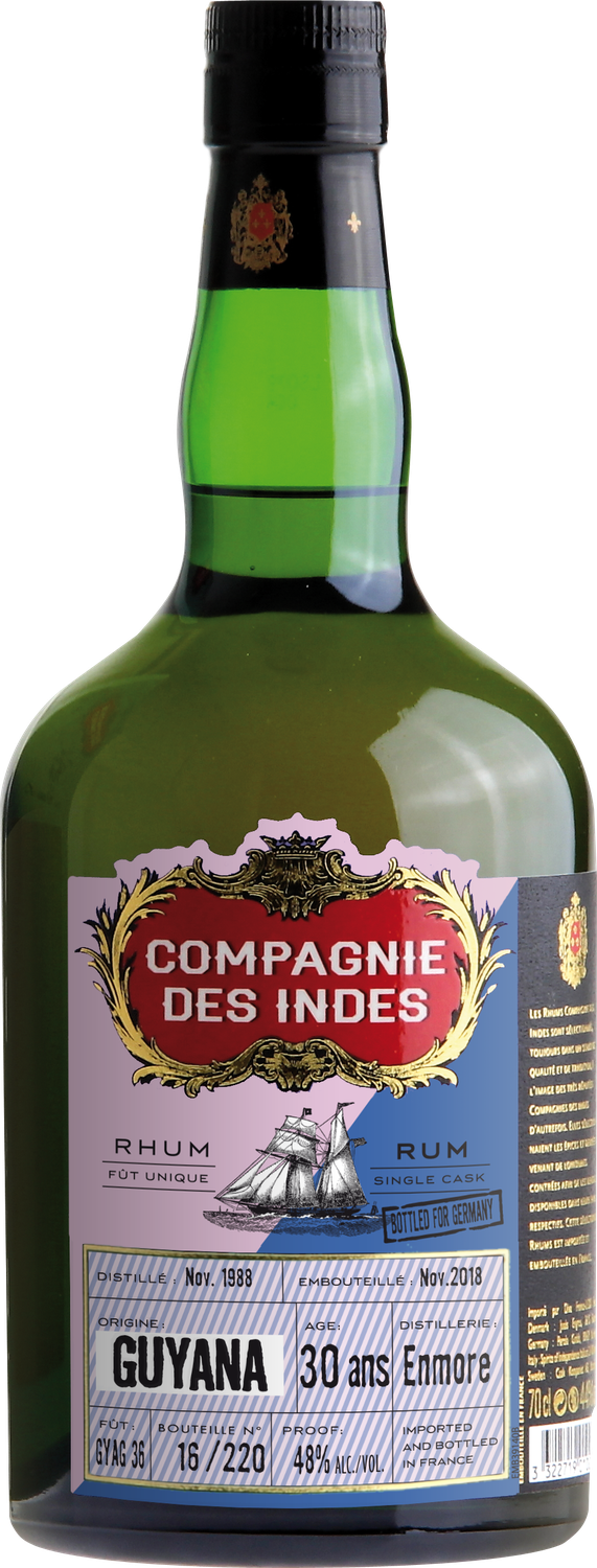 CDI Guyana Enmore 30 Jahre Cask Strength Rum