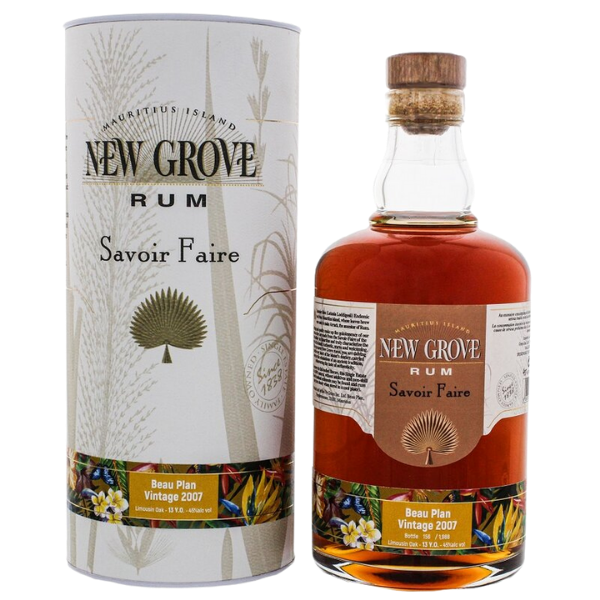 New Grove Savoir Faire Beau Plan 2007 Vintage Rum