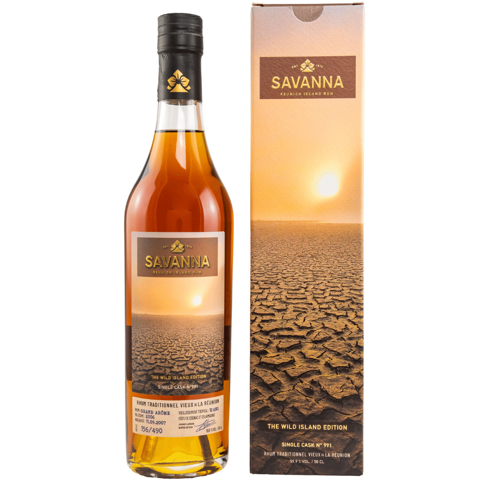 Savanna Rhum Vieux Traditionnel The Wild Island Single Cask 12 Jahre 991 Limited Edition