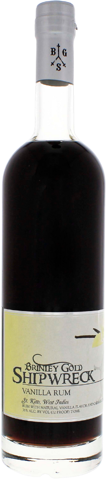 Brinley Shipwreck Gold Vanilla Likör