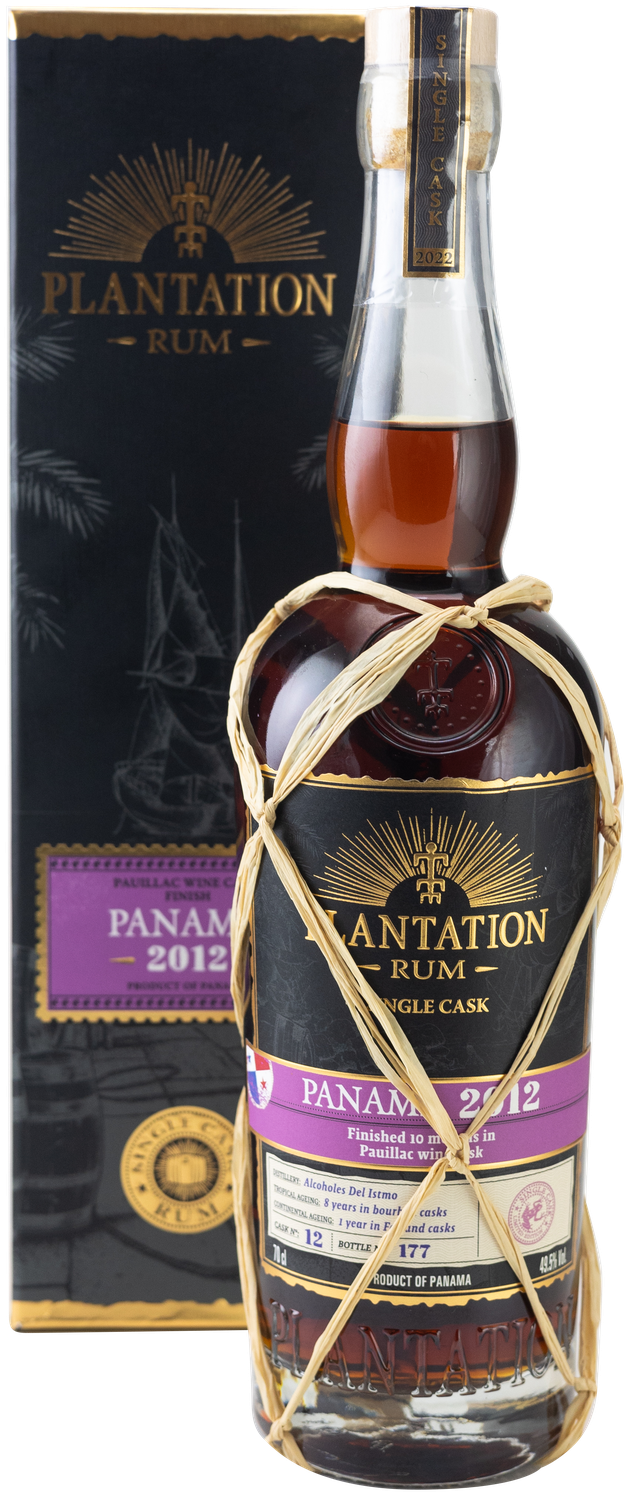 Plantation Rum Single Cask Panama 2012 Pauillac Wine Cask Finish