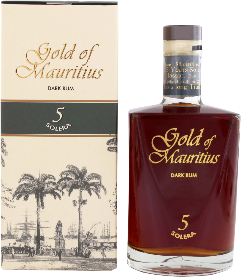 Gold of Mauritius Dark Rum 5 Jahre Solera