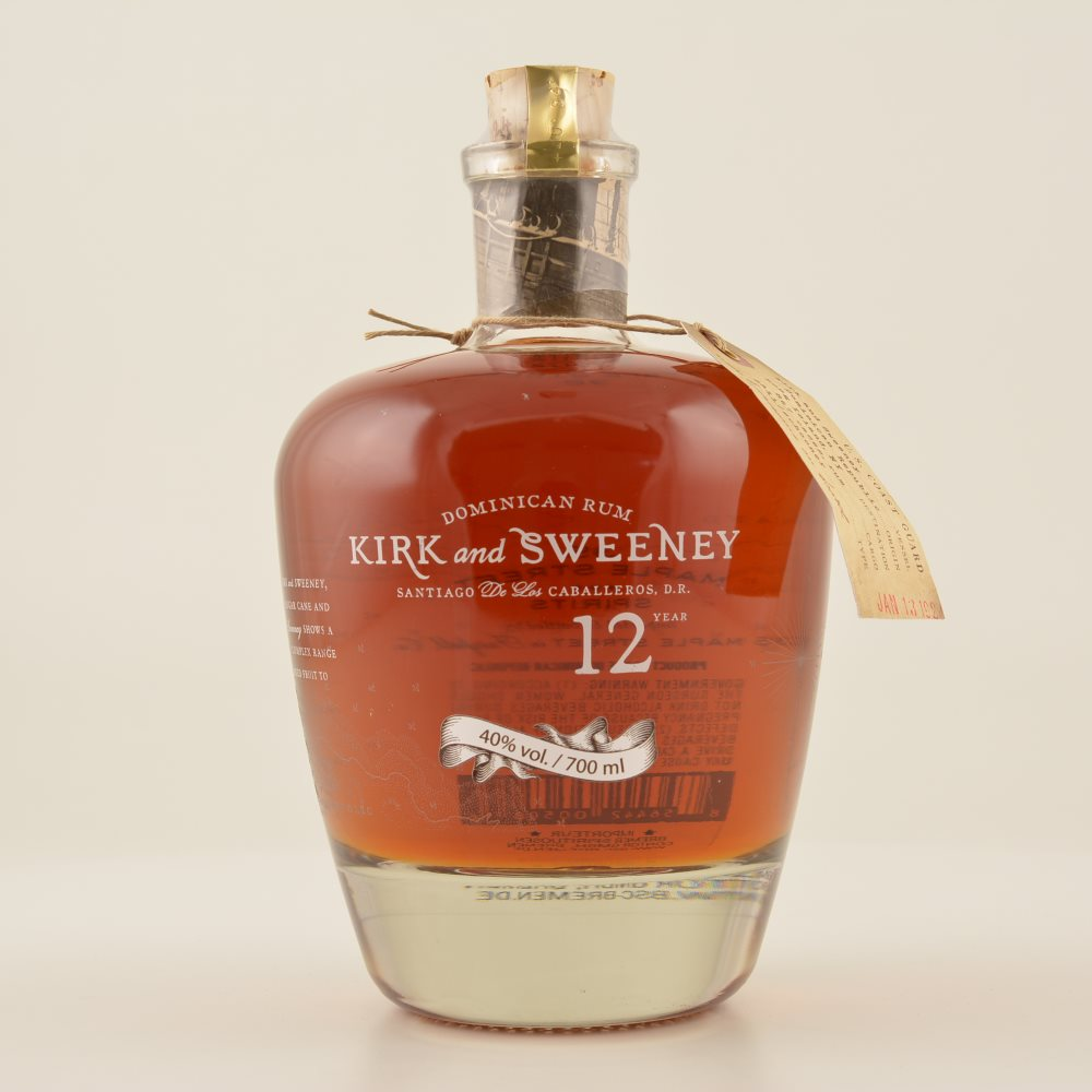 Kirk and Sweeney 12 Years Dominican Rum