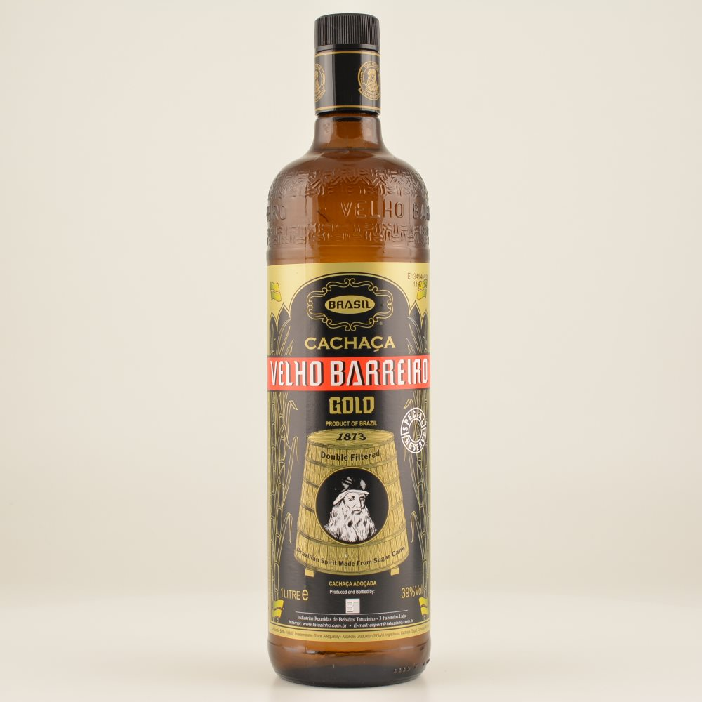 Velho Barreiro Gold Cachaca