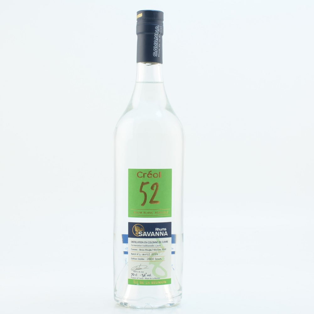 Savanna Rhum Creol 52 Blanc