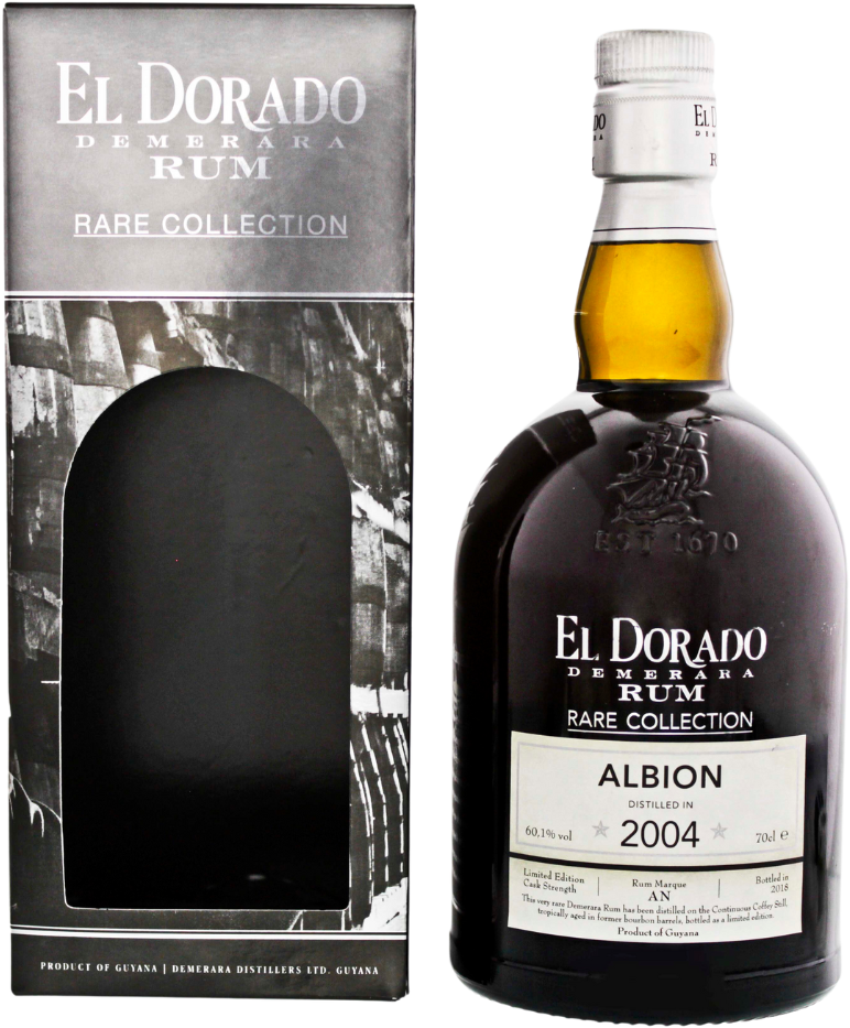 El Dorado Rum Albion 2004/2018 Rare Cask Collection