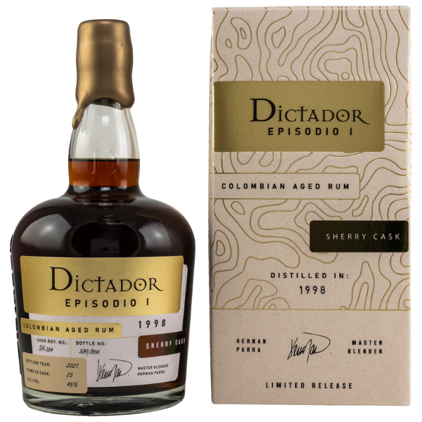 Dictador Episodio I 1998/2021 Sherry Cask Rum
