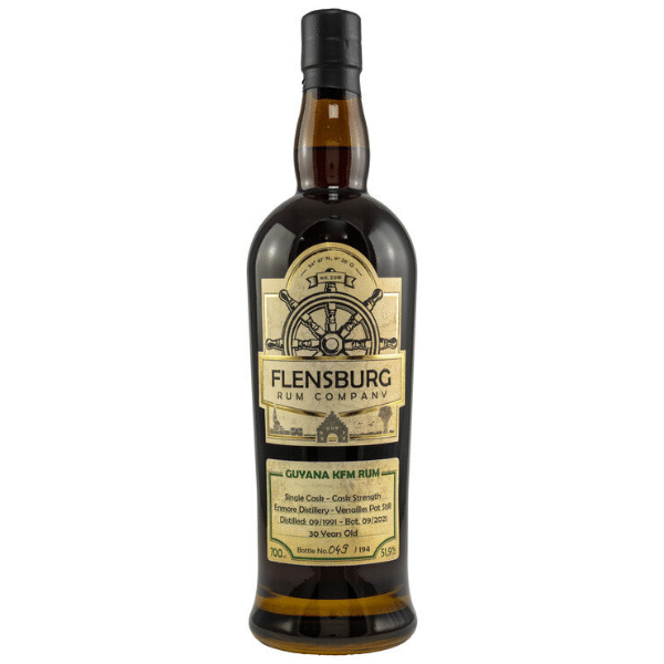 Flensburg Rum Company Guyana KFM 30 Jahre Rum