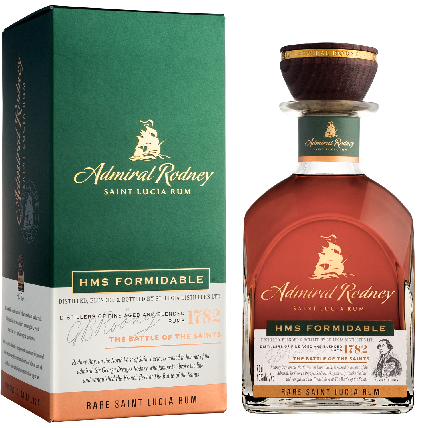 Admiral Rodney Rum HMS Formidable