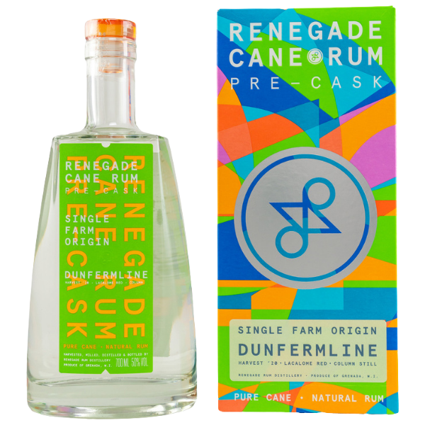 Renegade Pre-Cask Dunfermline 1st Release Column Still Cane Rum