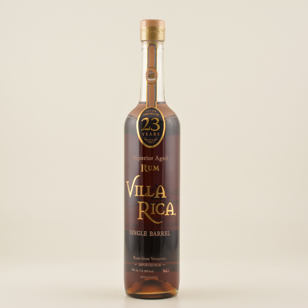
Villa Rica Single Barrel Rum 23 Jahre
