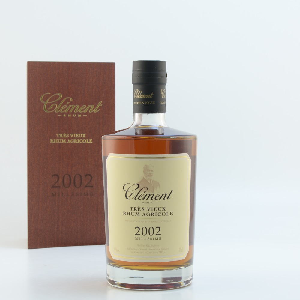Clement Rhum Très Vieux 2002 Millésime