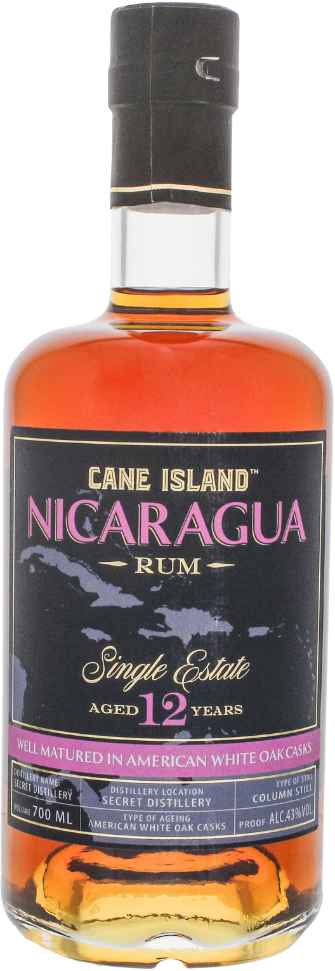 Cane Island Nicaragua Single Estate Rum 12 Jahre