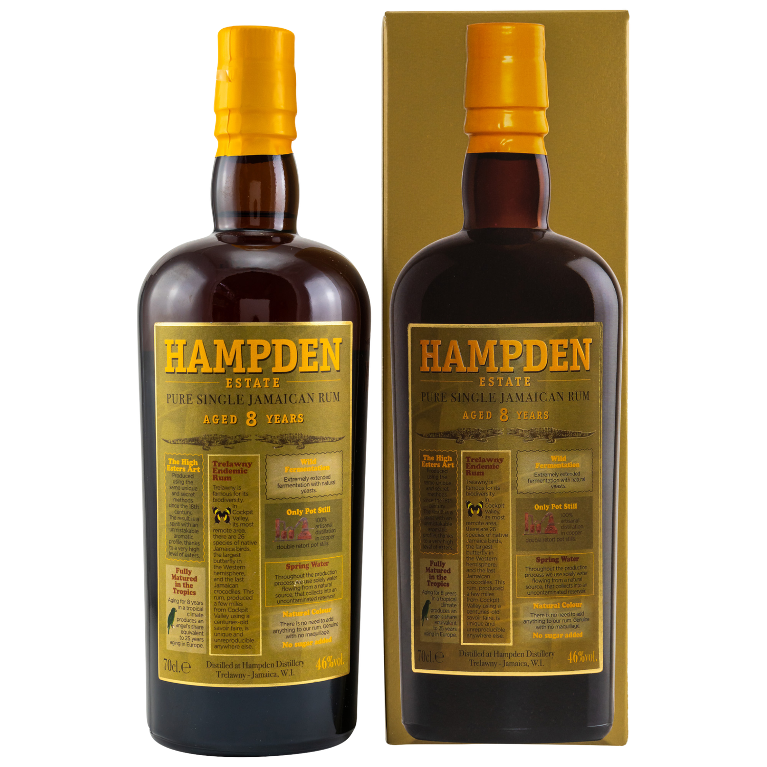 Hampden Estate 8 Jahre Pure Single Jamaican Rum
