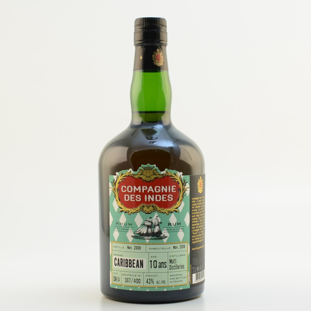 CDI Old Caribbean Rum 10 Jahre