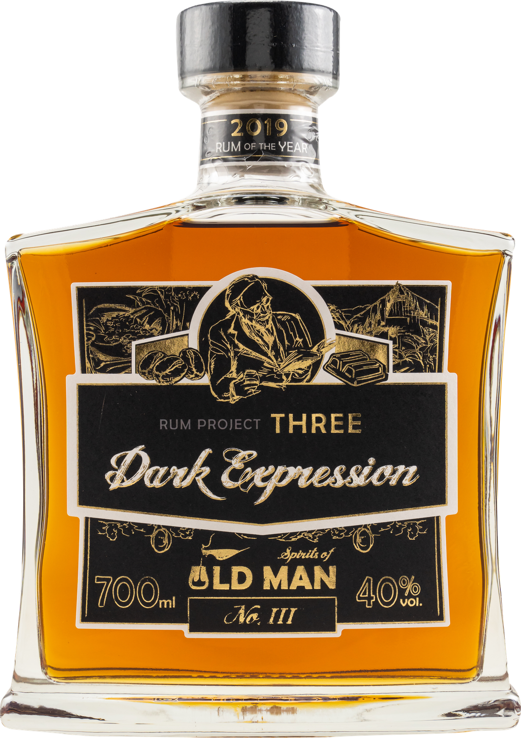"Rum Project Three" (Dark Expression) by Spirits of Old Man