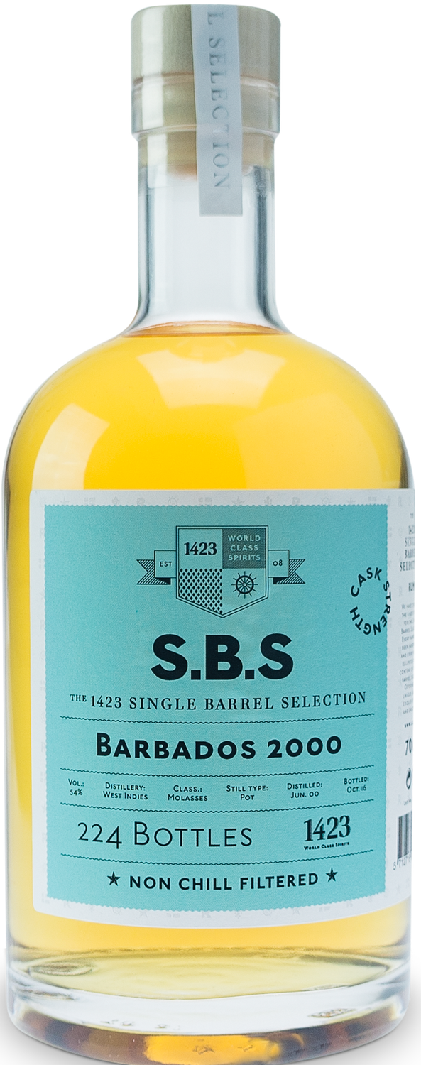 SBS Rum Barbados 2000
