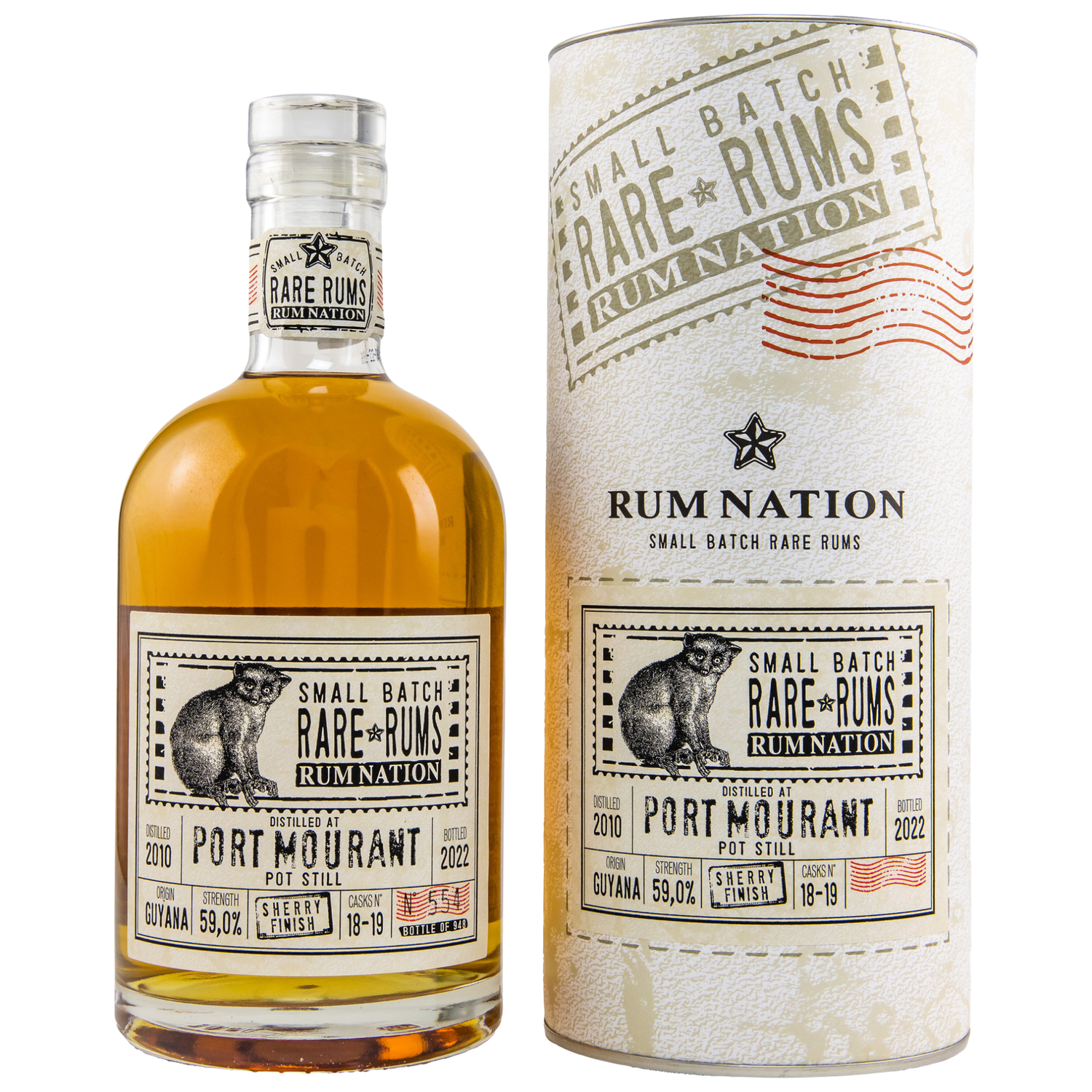 Rum Nation Port Mourant 2010/2022 Sherry Cask Finish