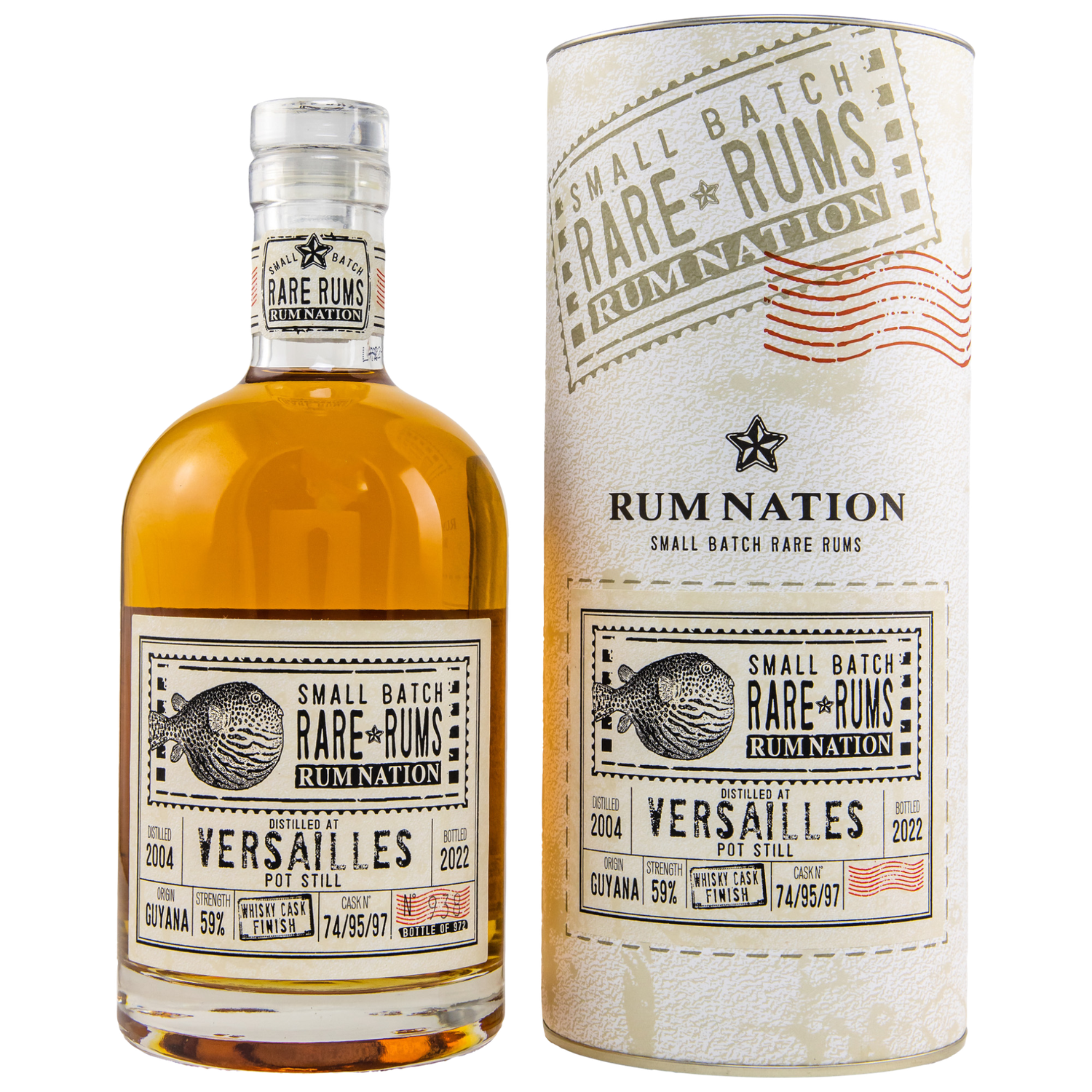 Rum Nation Versailles 2004/2022 Whisky Cask Finish